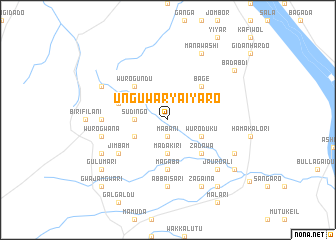 map of Unguwar Yaiyaro