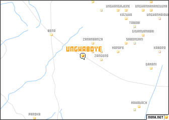 map of Ungwa Boye