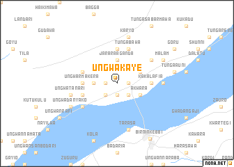 map of Ungwa Kaye