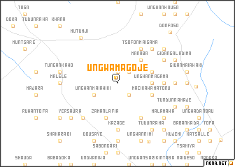 map of Ungwa Magoje