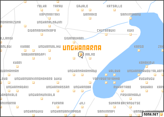 map of Ungwan Arna