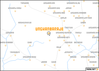 map of Ungwan Baraje