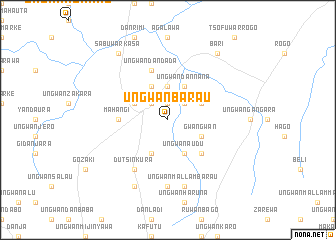 map of Ungwan Barau