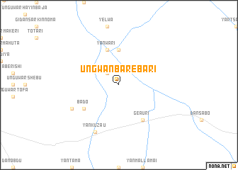 map of Ungwan Barebari