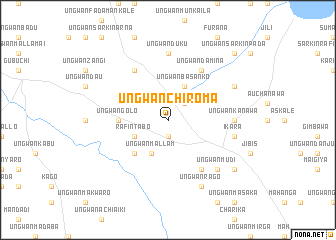 map of Ungwan Chiroma