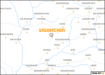 map of Ungwan Chori