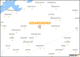 map of Ungwan Danbui