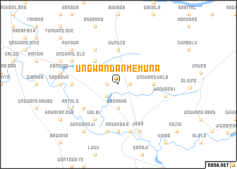 map of Ungwan Danmemuna