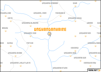 map of Ungwan Dan Waire