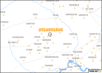 map of Ungwan Dawa