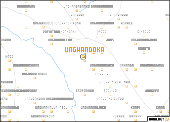 map of Ungwan Doka