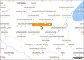 map of Ungwan Duku