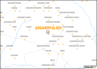 map of Ungwan Fulani