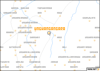 map of Ungwan Gangara
