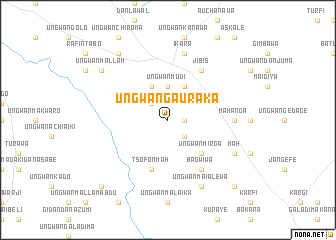 map of Ungwan Gauraka