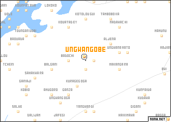 map of Ungwan Gobe