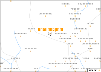 map of Ungwan Gwari