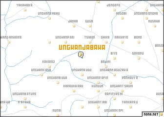 map of Ungwan Jabawa