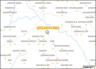 map of Ungwan Kabu