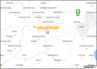 map of Ungwan Kafi