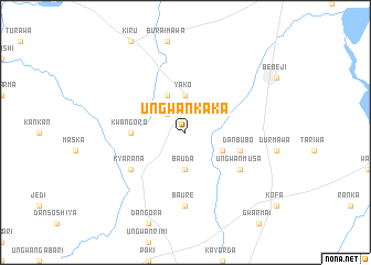 map of Ungwan Kaka