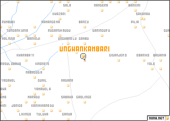 map of Ungwan Kambari