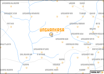 map of Ungwan Kasa