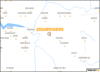 map of Ungwan Kwaipe