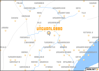 map of Ungwan Labbo