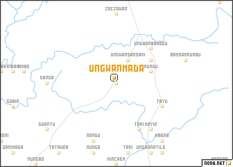 map of Ungwan Mada