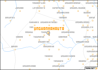 map of Ungwan Mahauta