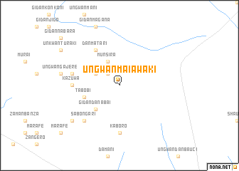 map of Ungwan Maiawaki