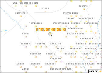 map of Ungwan Mai Awiki