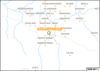 map of Ungwan Maida