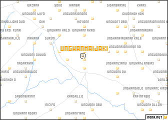map of Ungwan Mai Jaki
