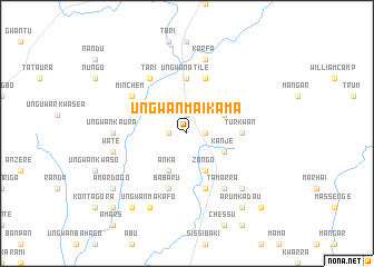 map of Ungwan Maikama