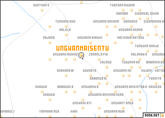 map of Ungwan Maisentu