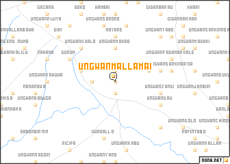 map of Ungwan Mallamai