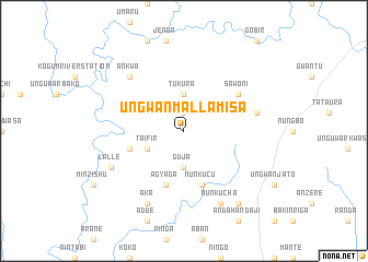 map of Ungwan Mallam Isa