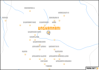 map of Ungwan Mani