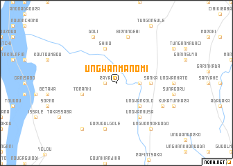 map of Ungwan Manomi