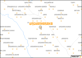 map of Ungwan Masaka