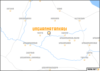map of Ungwan Matankadi