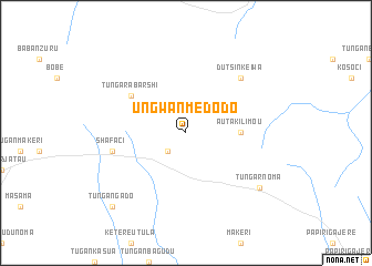 map of Ungwan Medodo