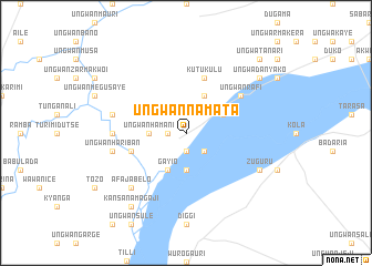 map of Ungwan Namata