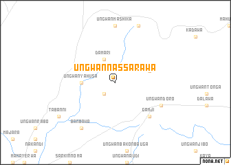 map of Ungwan Nassarawa