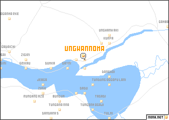 map of Ungwan Noma