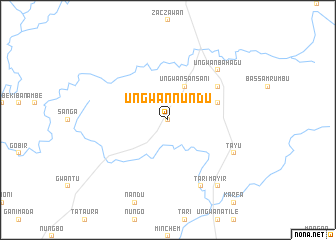 map of Ungwan Nundu