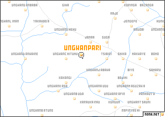 map of Ungwan Pari