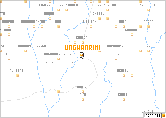 map of Ungwan Rimi